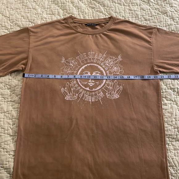 Stars Moon Unisex oversized XS short sleeve Tee celestial - Picture 8 of 9